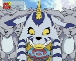 Gabumon est capturé